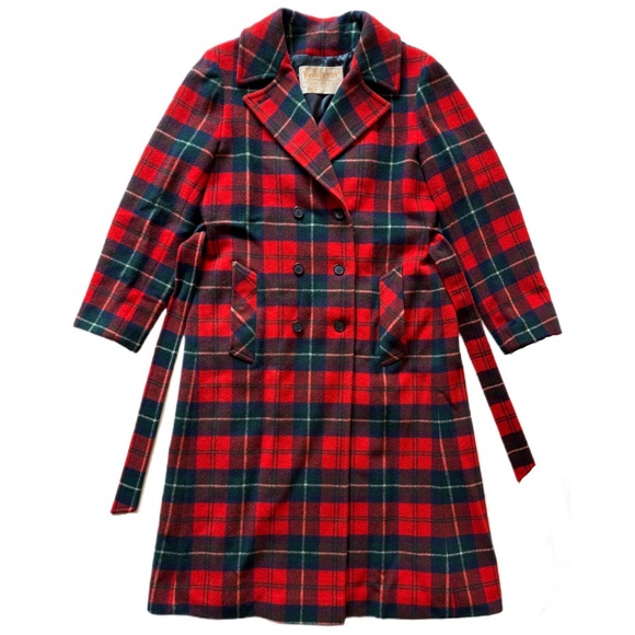 Vintage Pendleton Women’s Wool Plaid Coat - Picture 6 of 9